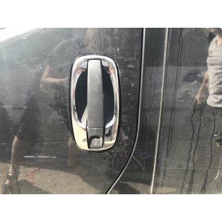 Nerezové rámečky kolem klik dveří (4 ks) Renault Trafic 2001–2015 fotografie 4