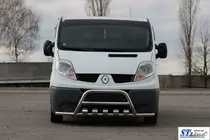 Nissan Primastar 2002–2014 Nerezový ochranný rám (bullbar) WT003-15 fotografie 2
