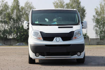 Renault Trafic 2001–2015 Přední ochranný rám ST014 (nerez) fotografie 8