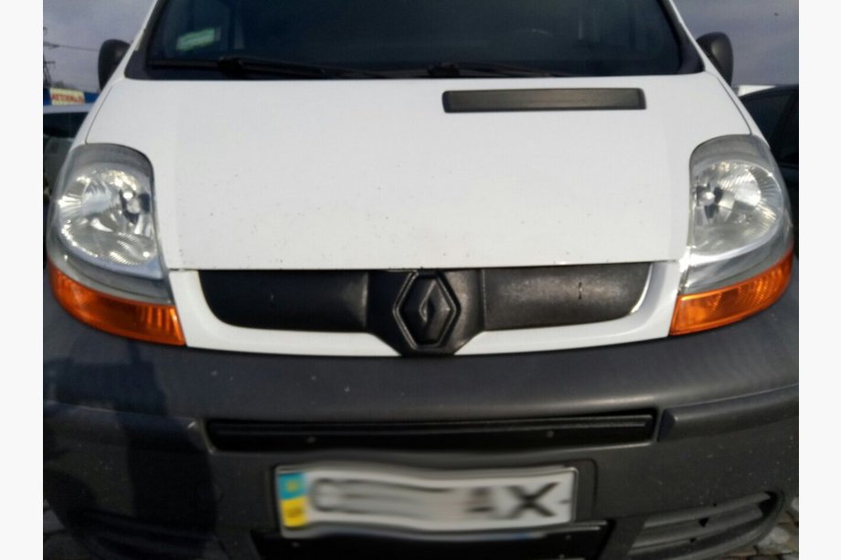 Renault Trafic 2001–2015 Zimní horní kryt masky chladiče Fotografie 7