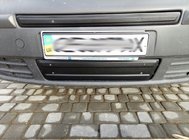 Renault Trafic 2001–2015 Zimní spodní kryt masky chladiče (pod SPZ) 2007-2015, matná fotografie 5