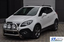 Opel Mokka 2012–2021 Přední ochranný rám WT018 (nerez) fotografie 2