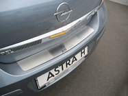 Opel Astra H 2004–2013 Ochranná lišta zadního nárazníku Nathaniko (nerez) fotografie 1