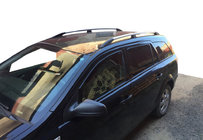 Opel Astra H 2004–2013 Hliníkové střešní podélníky (Caravan, chrom) fotografie 6