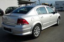 Opel Astra H 2004–2013 Zadní spodní difuzor Sedan (k lakování) fotografie 2