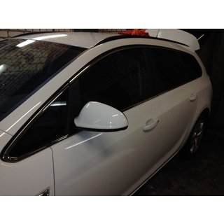 Kompletní chromové lišty oken (Sport Tourer, 12 ks, nerez) Opel Astra J 2009–2015 fotografie 3