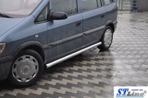 Opel Zafira B 2005–2011 Boční nášlapy – nerezové trubky (2 ks) fotografie 3
