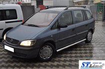 Opel Zafira B 2005–2011 Boční nášlapy – nerezové trubky (2 ks) fotografie 4