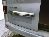Renault Trafic 2015– Lišta nad SPZ (nerez) fotografie 13