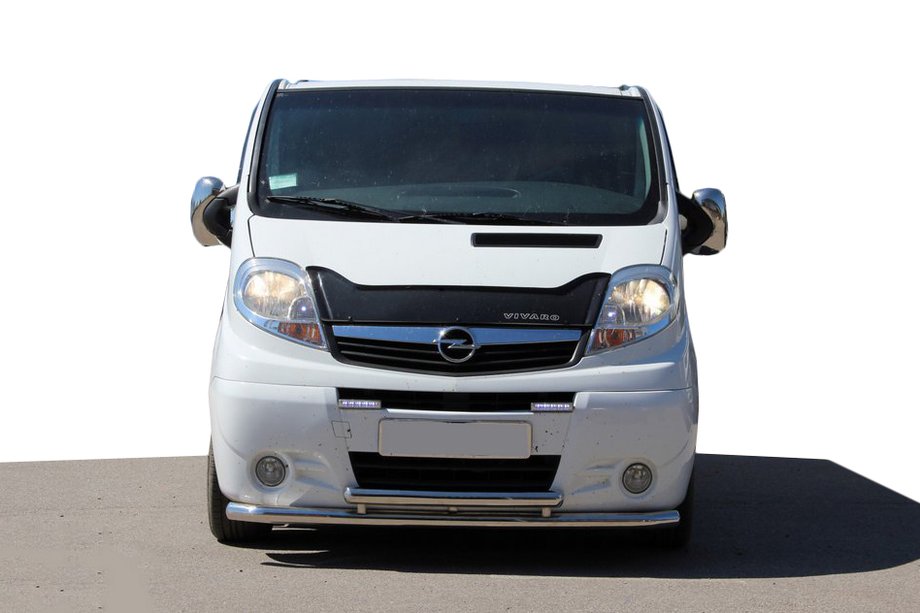 Opel Vivaro 2001–2015 Přední ochranný rám ST014/2 (nerez) Image