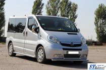Nissan Primastar 2002–2014 Přední ochranný rám ST014 (nerez) fotografie 3