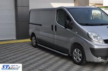Opel Vivaro 2001–2015 Boční nášlapy King (2 ks, hliník) fotografie 3