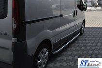 Opel Vivaro 2001–2015 Boční nášlapy King (2 ks, hliník) fotografie 4