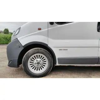 Lemy blatníků (4 ks, černé) Opel Vivaro 2001–2015 fotografie 2
