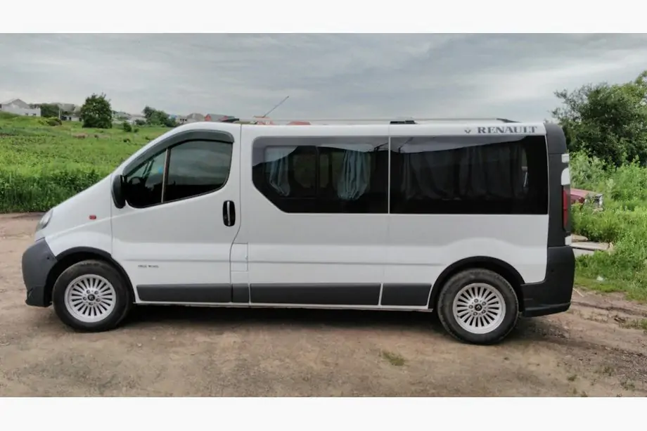 Renault Trafic 2001–2015 Lemy blatníků (4 ks, černé) Fotografie 6