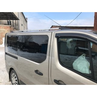 Chromované střešní ližiny Renault Trafic 2015– fotografie 4