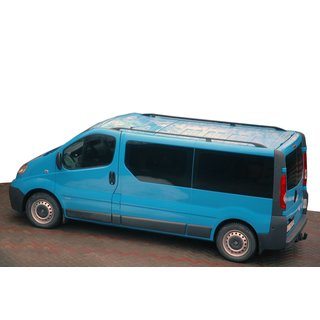 Černé střešní ližiny Renault Trafic 2001–2015 fotografie 4