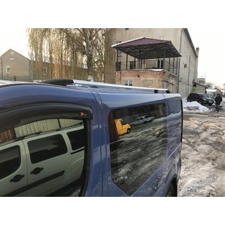 Chromované střešní ližiny Renault Trafic 2001–2015 fotografie 2