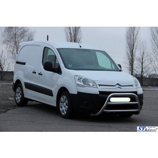 Bullbar WT022 (nerez) Peugeot Partner Tepee 2008–2018 fotografie 3
