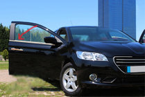 Peugeot 3008 2008–2016 Okenní lišty (bez zadního trojúhelníkového okénka, 6 ks, nerez) fotografie 1