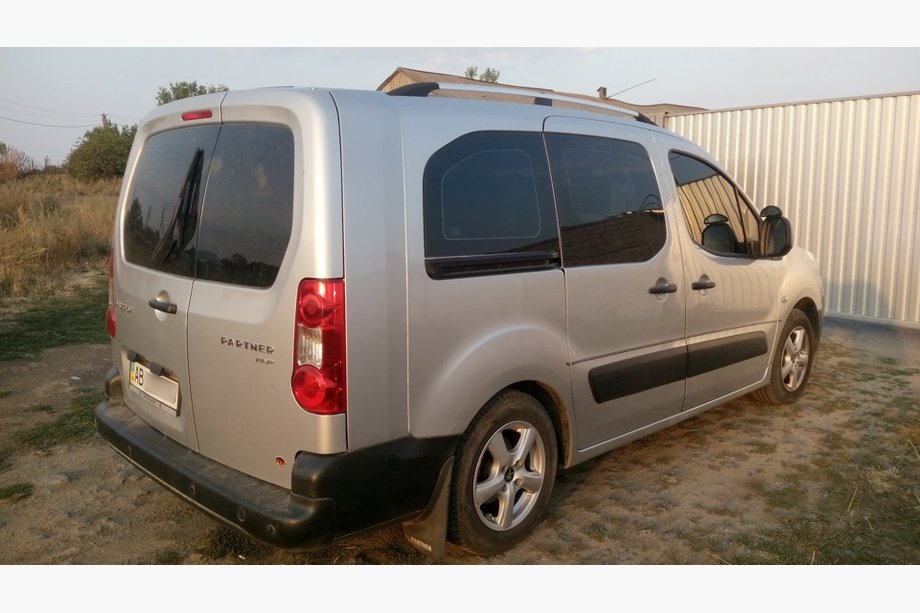 Citroen Berlingo 2008–2018 Chromované střešní ližiny Fotografie 4