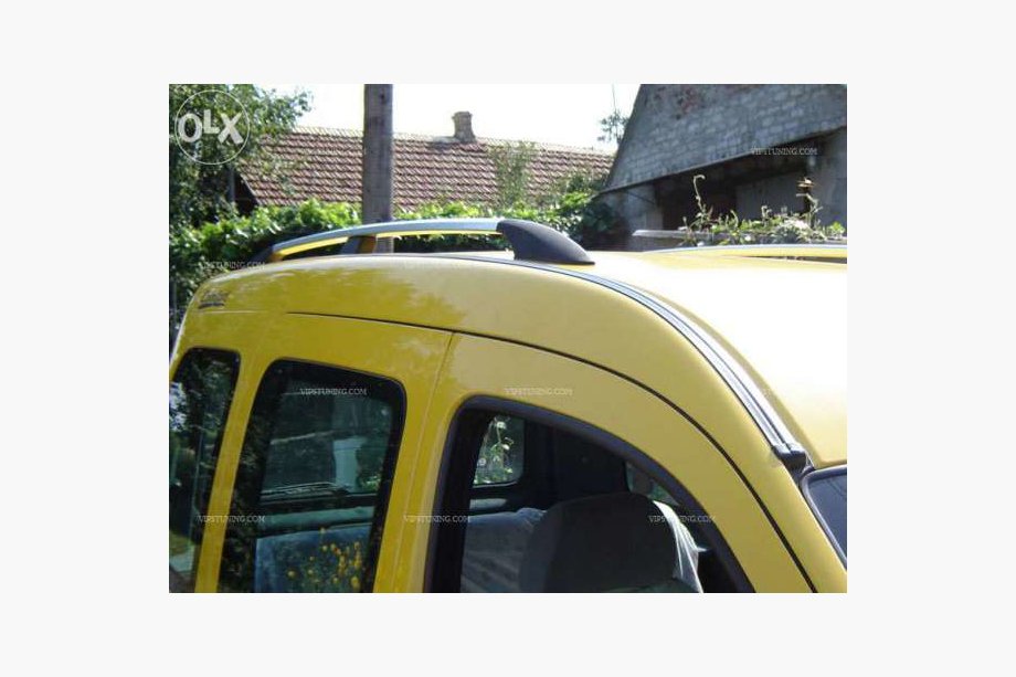 Renault Kangoo 1998–2008 Chromované střešní ližiny Fotografie 2