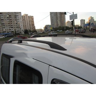 Černé střešní ližiny Renault Kangoo 2008–2020 fotografie 2