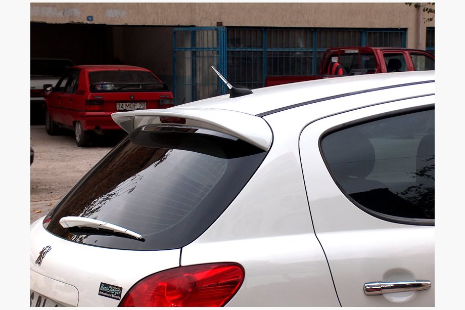 Peugeot 207 2006–2014 Spoiler Meliset (k lakování) Image