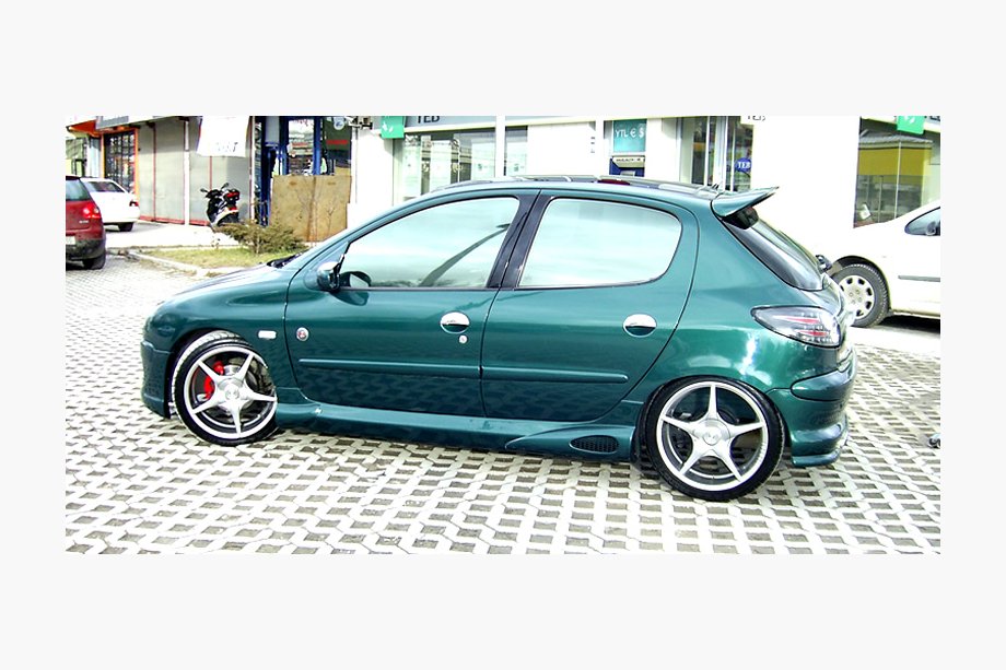 Peugeot 206 1998–2024 Boční prahy (k lakování) Image