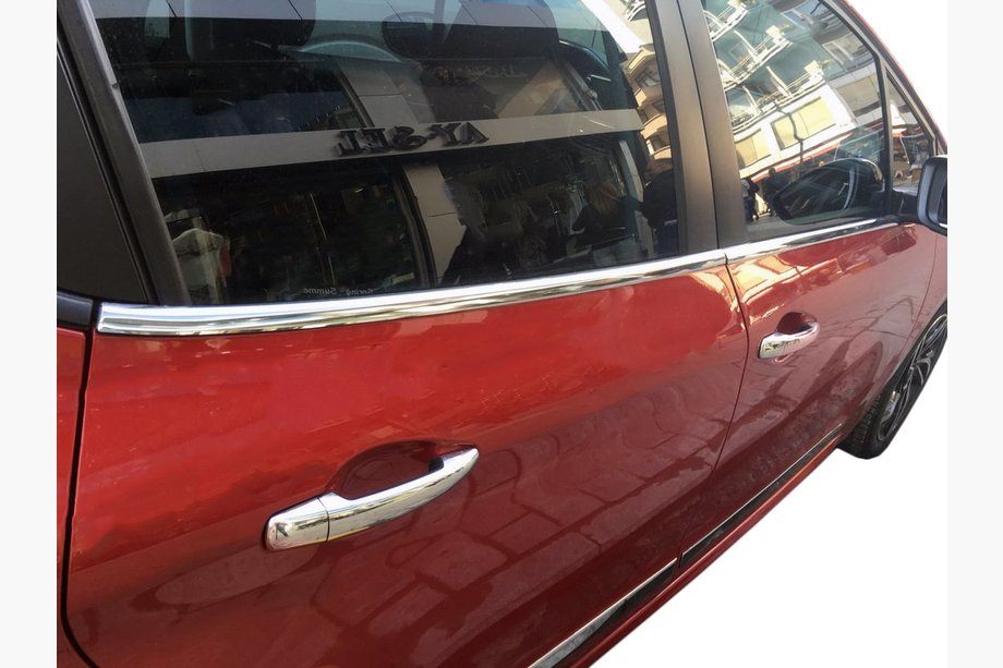 Peugeot 208 2012–2019 Okenní lišty (4 ks, nerez) Image