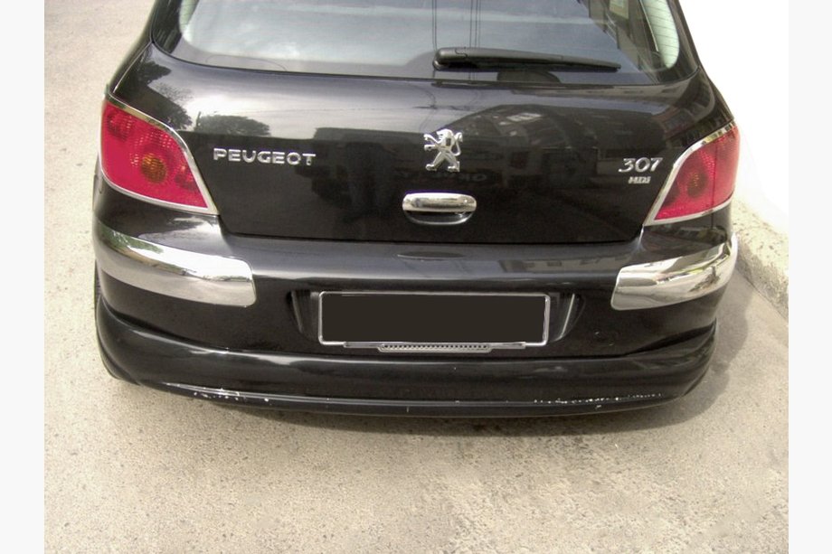 Peugeot 307 2001–2008 Zadní spodní nástavec (k lakování) Image