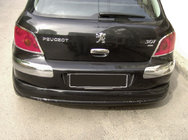 Peugeot 307 2001–2008 Zadní spodní nástavec (k lakování) fotografie 1