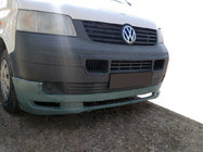 Volkswagen T5 Transporter 2003–2010 Přední spodní lip spoiler ABT s canardy (k lakování) fotografie 2