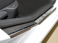 Peugeot 308 2007–2013 Nataniko nerezové kryty prahů (6 ks) Premium – 3M páska, 0,8 mm fotografie 1