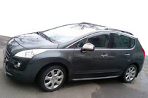 Peugeot 3008 2008–2016 Střešní ližiny Skyport Grey fotografie 3