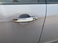 Ford Galaxy 2007–2015 Kryty klik dveří s bílým proužkem (4 ks, ABS) fotografie 2