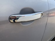 Ford Galaxy 2007–2015 Kryty klik dveří s bílým proužkem (4 ks, ABS) fotografie 3