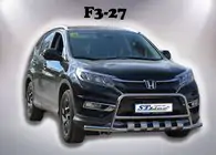 Honda CRV 2012–2016 Přední ochranný rám WT003-ST-V2 (nerez) fotografie 2