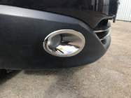 Nissan Qashqai 2010–2014 Chromové rámečky mlhovek s prolisem (2 ks, plast) fotografie 8