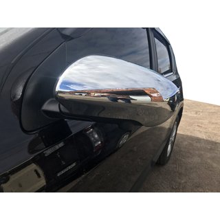 Chromové kryty zpětných zrcátek (2 ks, plast) Nissan Qashqai 2007–2010 fotografie 1