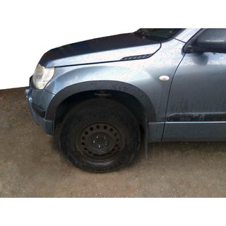 Lemy blatníků (4 ks, černé) Suzuki Grand Vitara 2005–2017 fotografie 1