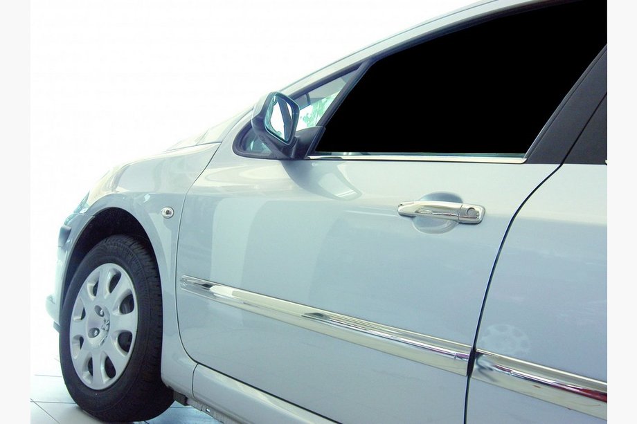 Peugeot 308 2007–2013 Nerezové lišty na dveře (4 ks) Image