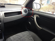 Renault Duster 2008–2017 Nerezové rámečky výdechů ventilace interiéru (4 ks) fotografie 3