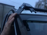 Opel Vivaro 2001–2015 Sluneční kšilt na čelní sklo (černý lesk, 5 mm) fotografie 6