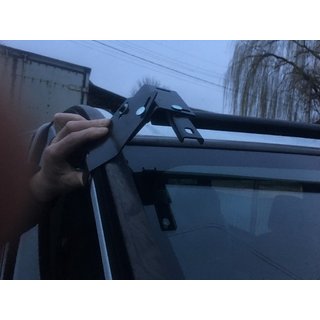Sluneční kšilt na čelní sklo (černý lesk, 5 mm) fotografie 4