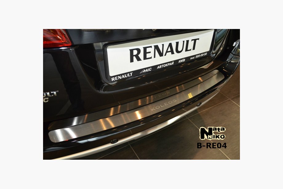 Renault Koleos 2008–2016 Ochranná lišta zadního nárazníku Nathaniko (nerez) Image