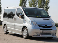 Renault Trafic 2001–2015 Přední ochranný rám ST014 (nerez) fotografie 6