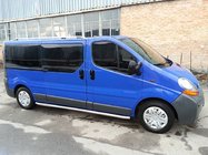 Renault Trafic 2001–2015 Střešní ližiny Skyport (šedé) fotografie 2