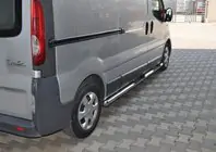 Opel Vivaro 2001–2015 Boční nášlapy – nerezové trubky (2 ks) fotografie 2