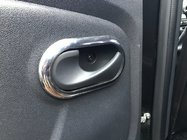 Renault Megane II 2004–2009 Chromové kryty vnitřních klik Carmos (4 ks, nerez) fotografie 1